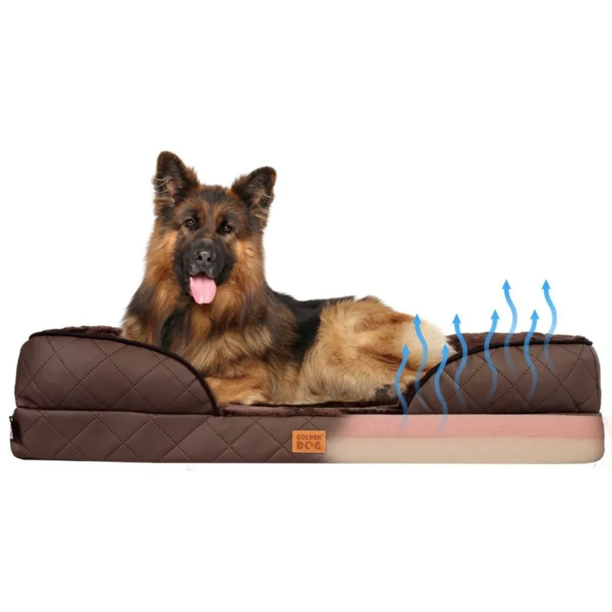 Hundebett Orthopädisches Bett Self Hundesofa Hundekorb Katzenbett Hund M - XL