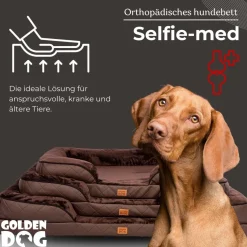 Hundebett Orthopädisches Bett Self Hundesofa Hundekorb Katzenbett Hund M - XL