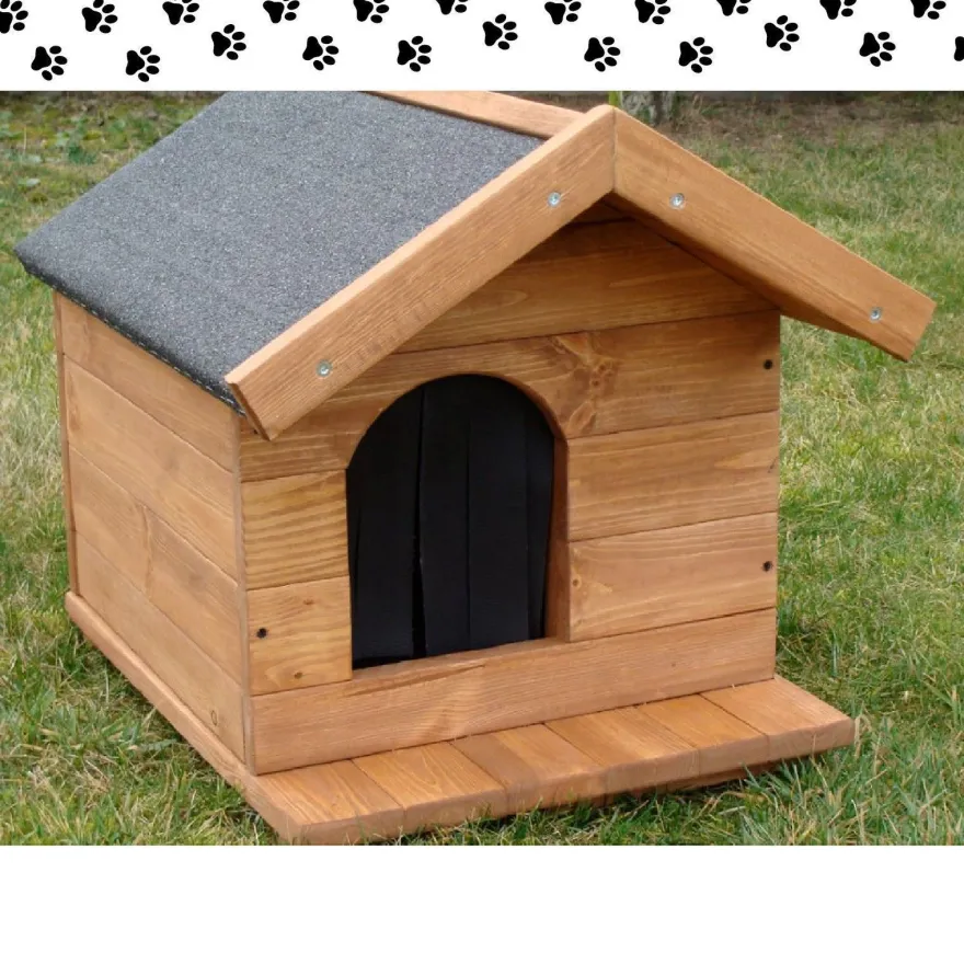 Hundehütte Hundehaus Hundehöhle Katzenhaus Isoliert Tierhütte 50x45x53 cm 10891