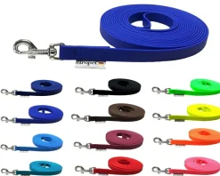 Hundeleine Biothane Schleppleine große Hunde 16mm 1m / 3m / 5m / 10m / 15m / 20m