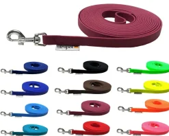 Hundeleine Biothane Schleppleine große Hunde 16mm 1m / 3m / 5m / 10m / 15m / 20m