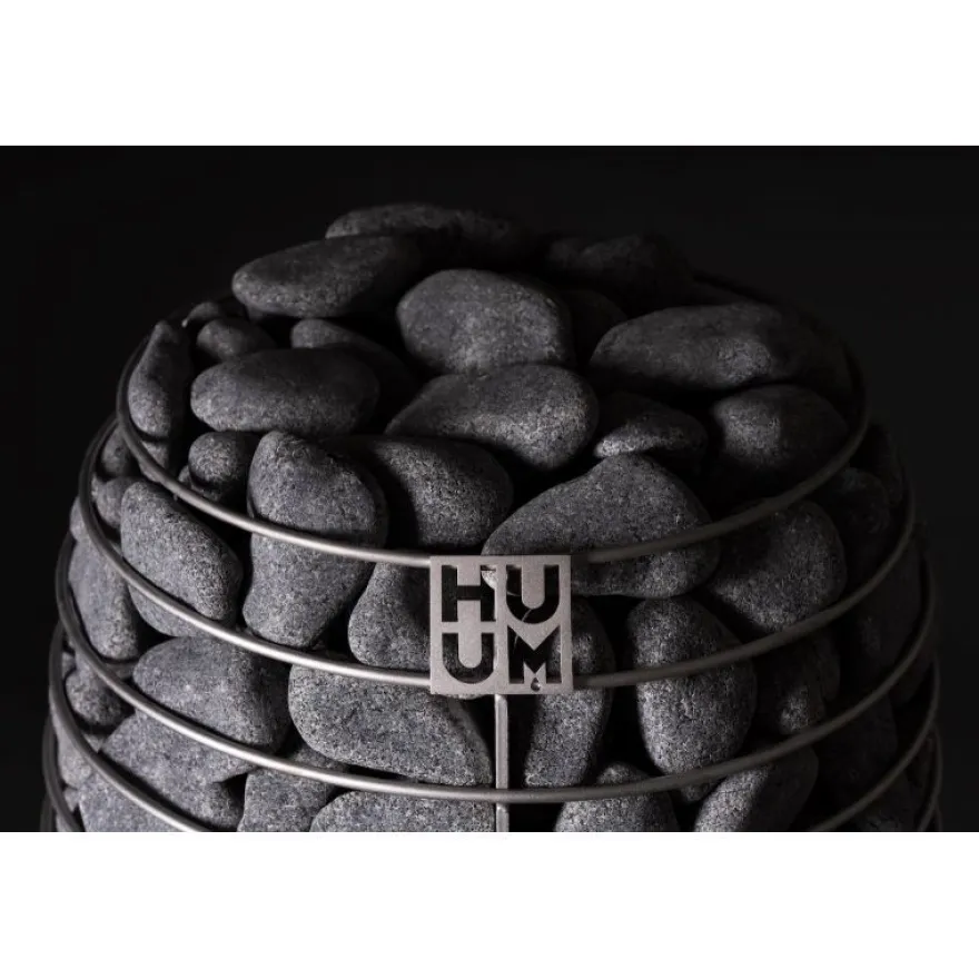HUUM HIVE Mini Saunaofen 9 kW finnischer Saunaofen Standofen inkl. Air-Tunnel