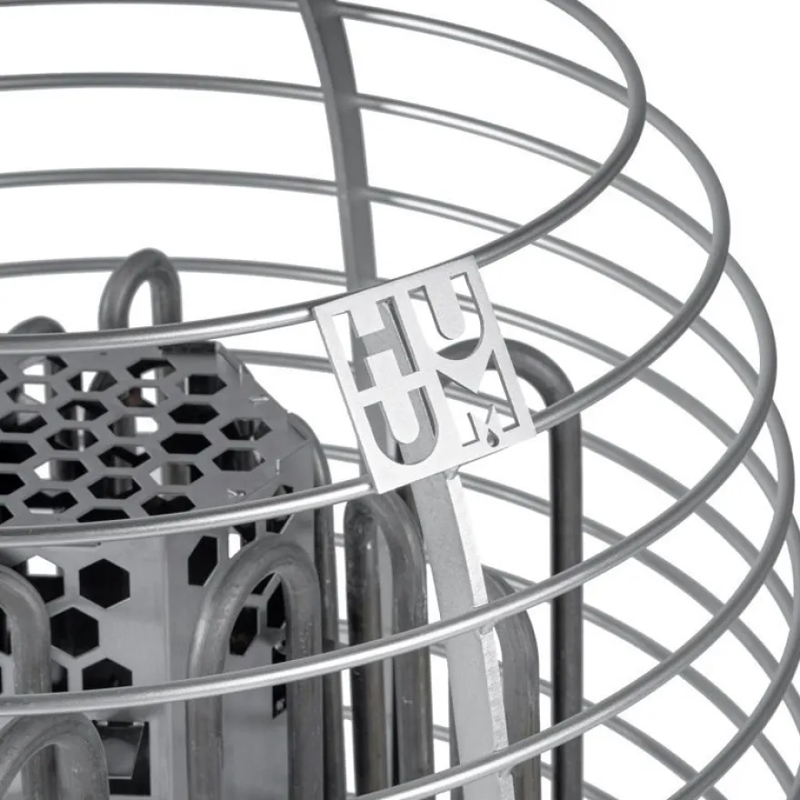 HUUM HIVE Mini Saunaofen 9 kW finnischer Saunaofen Standofen inkl. Air-Tunnel