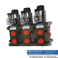 Hydraulik Magnetventil Wegeventil Wechselventil flanschbar 10/4 Wege 50L 12 V