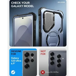 i-Blason Armorbox für Samsung Galaxy S25 Ultra Hülle Magsafe mit Kameraschutz