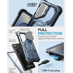 i-Blason Armorbox für Samsung Galaxy S25 Ultra Hülle Magsafe mit Kameraschutz