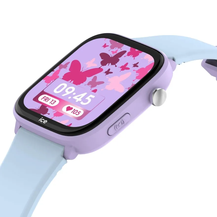 Ice-Watch Smartwatch für Kinder ICE Smart 3.0 Junior Find My Lila/Blau 024550