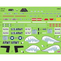 ICM - AH-1G Arctic Cobra US Helicopter - 1:32 - 241 Teile