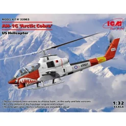 ICM - AH-1G Arctic Cobra US Helicopter - 1:32 - 241 Teile
