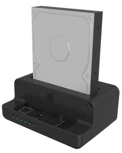 ICY BOX IB-2914MSCL-C31, Docking & CloneStation für M.2 NVMe SSD & 2.5”/3.5” SATA SSD