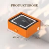 ihomemore Hängender Nachttisch mit Ladefunktion und 3-farbiger LED-Beleuchtung