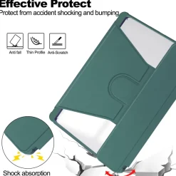 3in1 Bluetooth Tastatur + Maus + Cover für Samsung Galaxy Tab S9 FE 2023 SM-X510