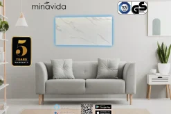 Infrarotheizung Minavida MV-500 Infrarot Heizkörper 500-1000 Watt Wandheizung