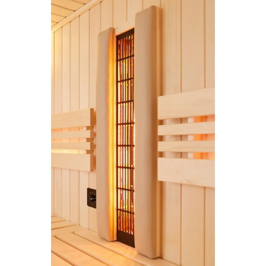 Infraworld Rückenpolster Set für VITALlight-IPX4 Infrarotstrahler Kunstleder beige
