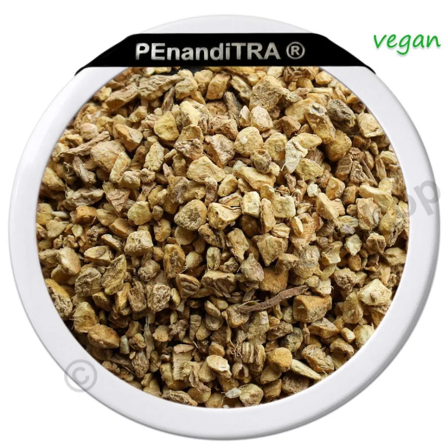 Ingwer geschnitten - 1 kg - Tee - Räucherwerk - lose - VEGAN - PEnandiTRA®
