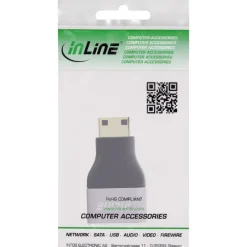 InLine® HDMI Adapter, HDMI A Buchse / Mini HDMI C Stecker, 8K UHD