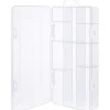 InLine® Kleinteilebox, 10 Fächer, Abmessungen: 206x107x33mm, transparent