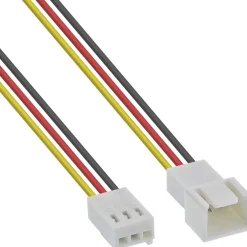 InLine® Lüfterkabel Verlängerung, 3pol Molex Stecker / Buchse, 2m