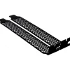 InLine® Slotblech perforiert, schwarz, 2er Pack