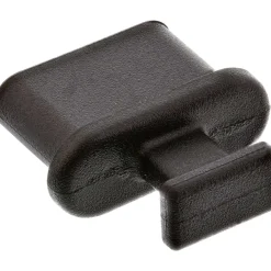 InLine® Staubschutz, für USB Typ-C Buchse, schwarz, 50er Pack, schwarz