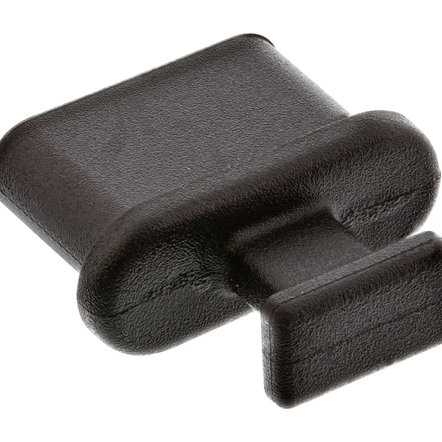 InLine® Staubschutz, für USB Typ-C Buchse, schwarz, 50er Pack, schwarz
