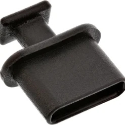 InLine® Staubschutz, für USB Typ-C Buchse, schwarz, 50er Pack, schwarz