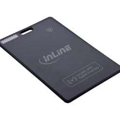 InLine® Wallet Finder, smarte Karte für die Geldbörse, Qi-Aufladung,100mAh, IPX5