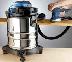3in1 Nass Trockensauger Bläser Edelstahl 1200W 25L