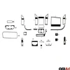 Innenraum Dekor Cockpit für Fiat Ducato 2014-2025 Wurzelholz Optik 26tlg