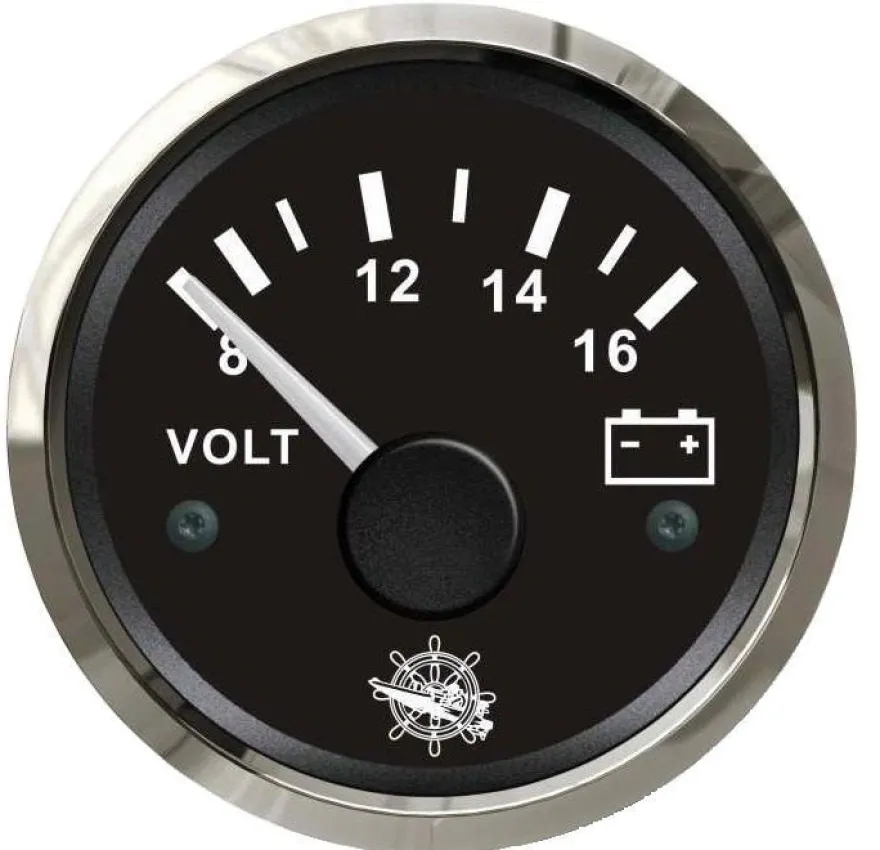 Instrumentensatz schwarz/ chrome GPS Mercruiser Volvo Penta Alpah One Brav