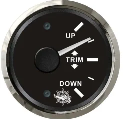 Instrumentensatz schwarz/ chrome GPS Mercruiser Volvo Penta Alpah One Brav