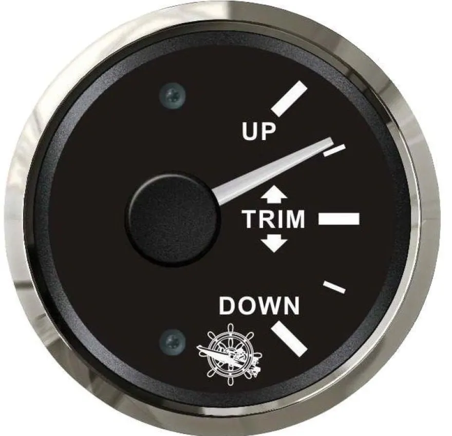 Instrumentensatz schwarz/ chrome GPS Mercruiser Volvo Penta Alpah One Brav