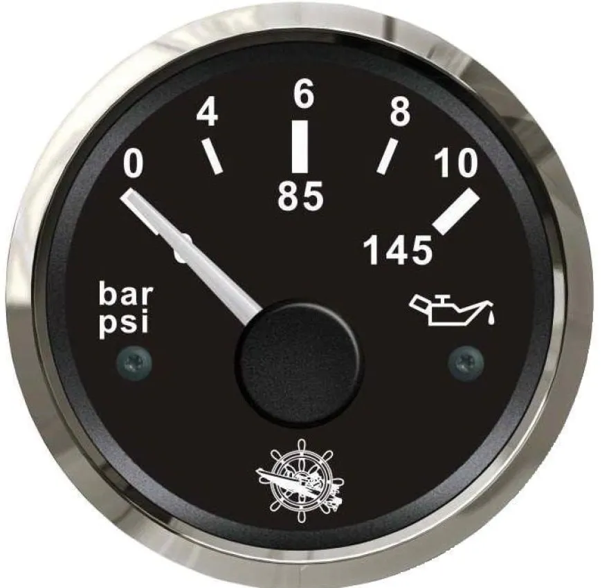 Instrumentensatz schwarz/ chrome GPS Mercruiser Volvo Penta Alpah One Brav