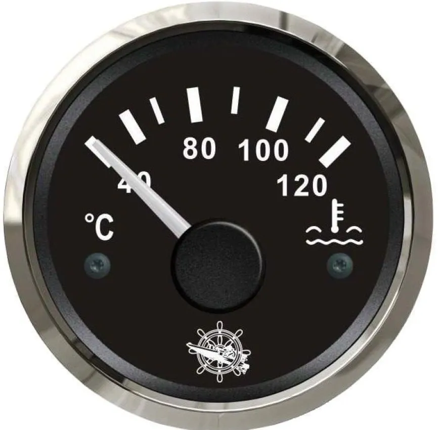 Instrumentensatz schwarz/ chrome GPS Mercruiser Volvo Penta Alpah One Brav