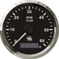 Instrumentensatz schwarz/ chrome GPS Mercruiser Volvo Penta Alpah One Brav
