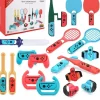 18in1 Switch Sport Zubehör Set kompatibel mit Nintendo Switch OLED Joy-Con Bundle