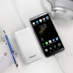 Intenso Powerbank 20000mAh mit USB-C Schnellladen und LED-Anzeige