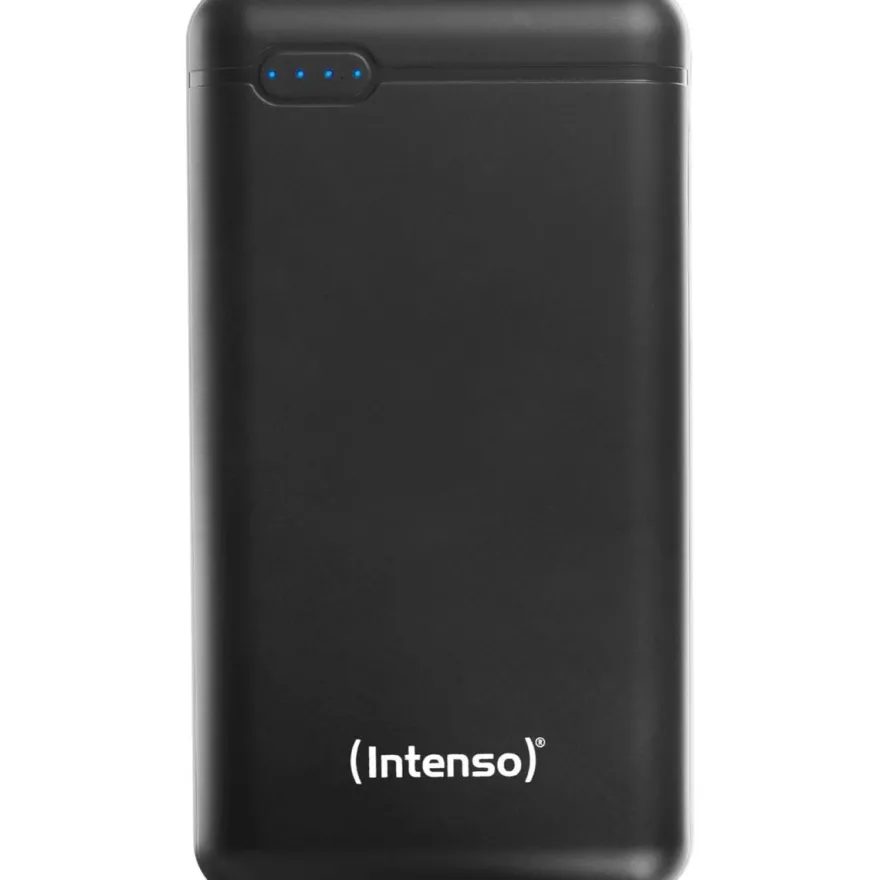 Intenso Powerbank 20000mAh mit USB-C Schnellladen und LED-Anzeige
