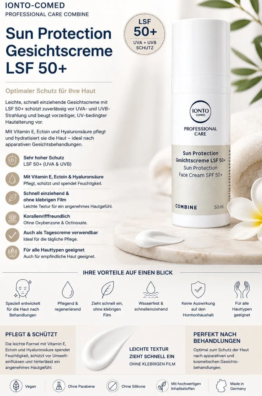 IONTO-COMED - Professional Care Combine Sun Protection Gesichtscreme - 50 ml