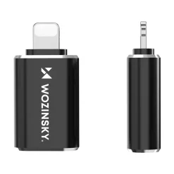 iPhone Lightning auf USB-A OTG-Adapter - Schwarz