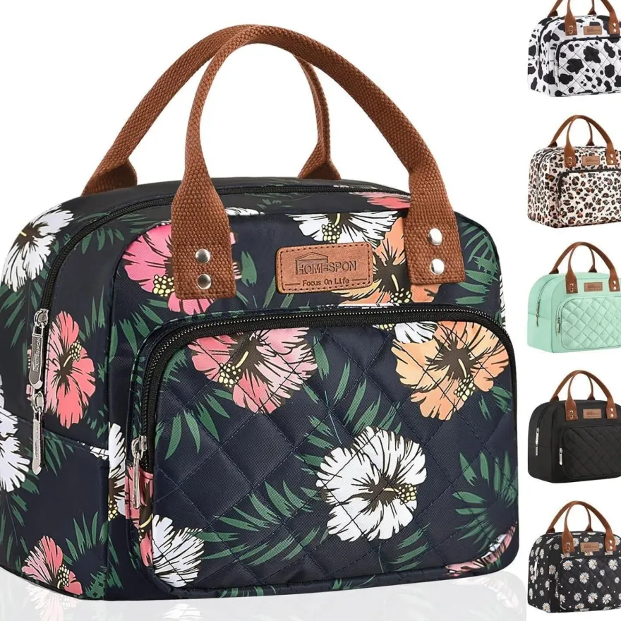 Isolierte Lunchtasche für Frauen Männer Arbeit Kühltasche Lunchbox