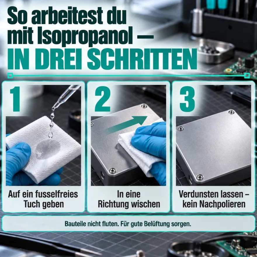 Isopropanol 30L Technisch 99,9% IPA Reiniger & Entfetter für Industrie GiDeli