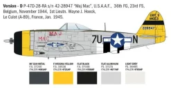 Italeri P-47D Thunderbolt 510002835 Maßstab 1:48 Bausatz 2835 Bausatz