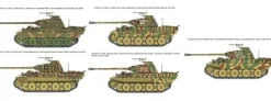 Italeri Pz. Kpfw. V Panther Ausf. A 510007018 Maßstab 1:72 Nr. 7018 Bausatz