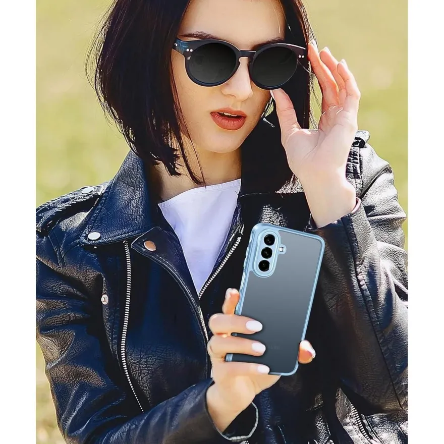 ivoler Hülle für Samsung Galaxy A17 4G/5G mit 2x Panzerglas, Militärstandard