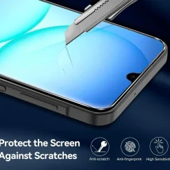 ivoler Hülle für Samsung Galaxy A17 4G/5G mit 2x Panzerglas, Militärstandard
