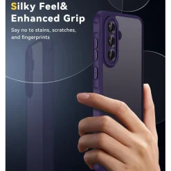 ivoler Hülle für Samsung Galaxy A36 5G mit 2x Schutzglas - Militärstandard