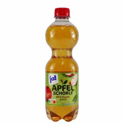 ja! Apfelschorle (6 x 0,5L) EINWEG