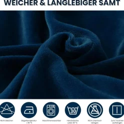 jabeick Stuhlhussen Samt 4er Set, Universell Stretch Stuhlbezug für Esszimmer