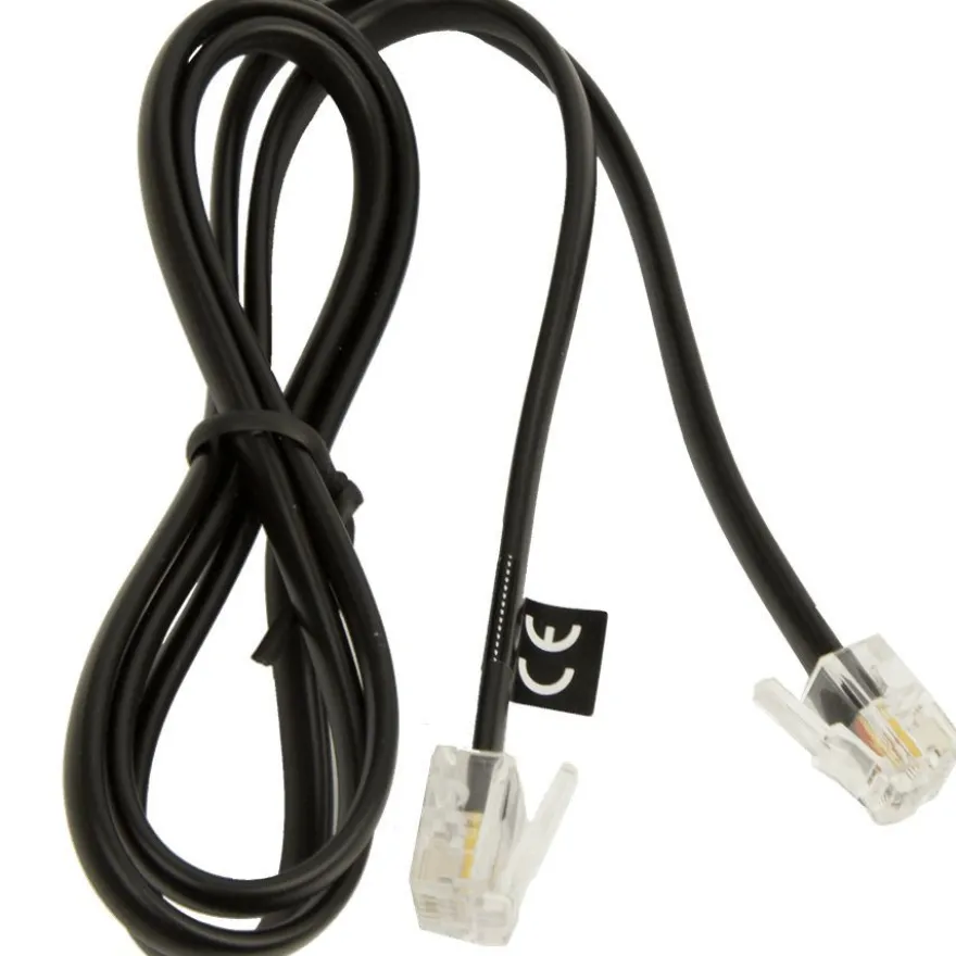 JABRA Anschlussskabel RJ11/RJ12 (4P/6P)